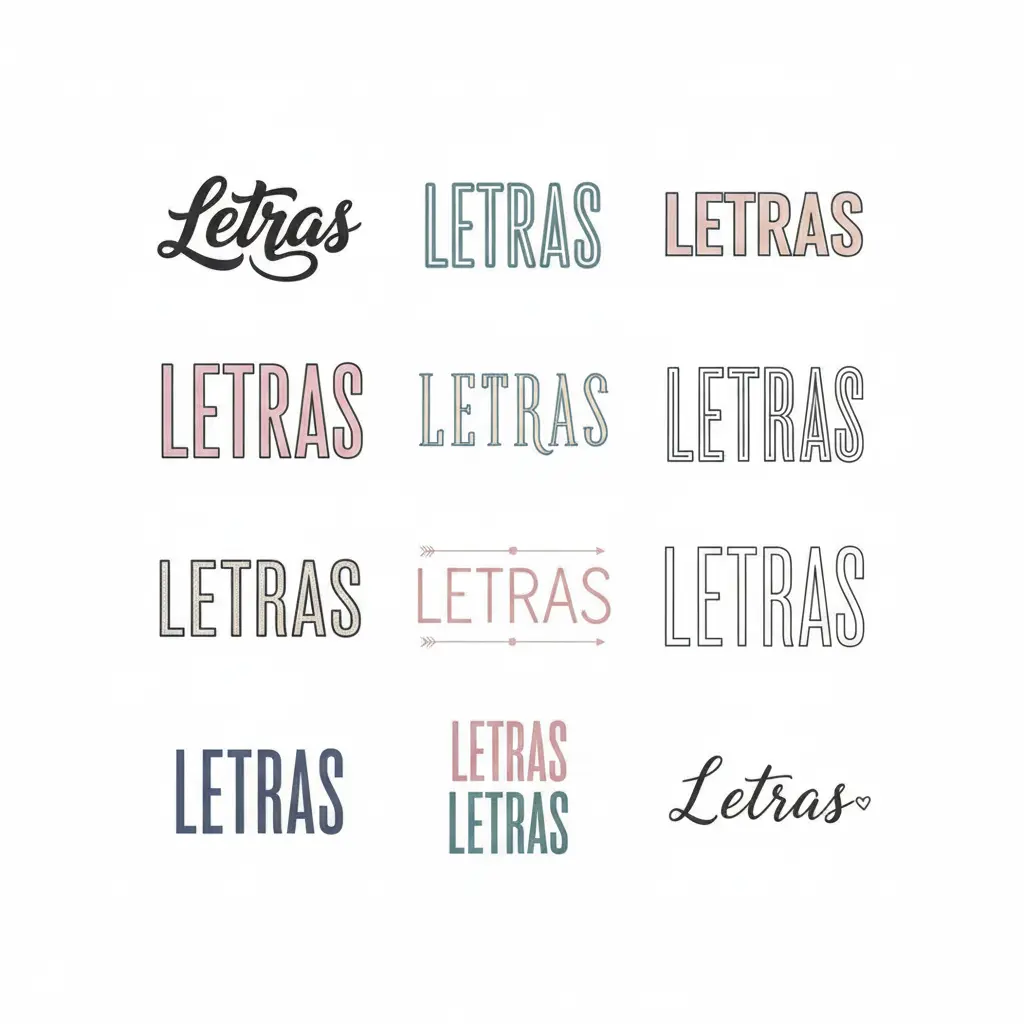 Fontes Para Instagram 3 Exemplos de letras diferentes para Instagram com vários estilos de fontes decorativas e cursivas