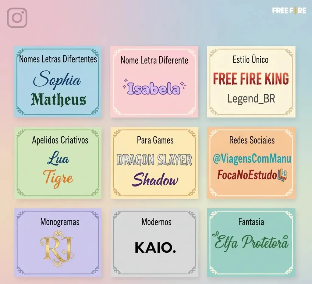 Letras Diferentes | Letras ꧁༺𝔹𝕠𝕟𝕚𝕥𝕒𝕤༻꧂ & Personalizadas 10 Exemplo de frases escritas com letras diferentes para redes sociais